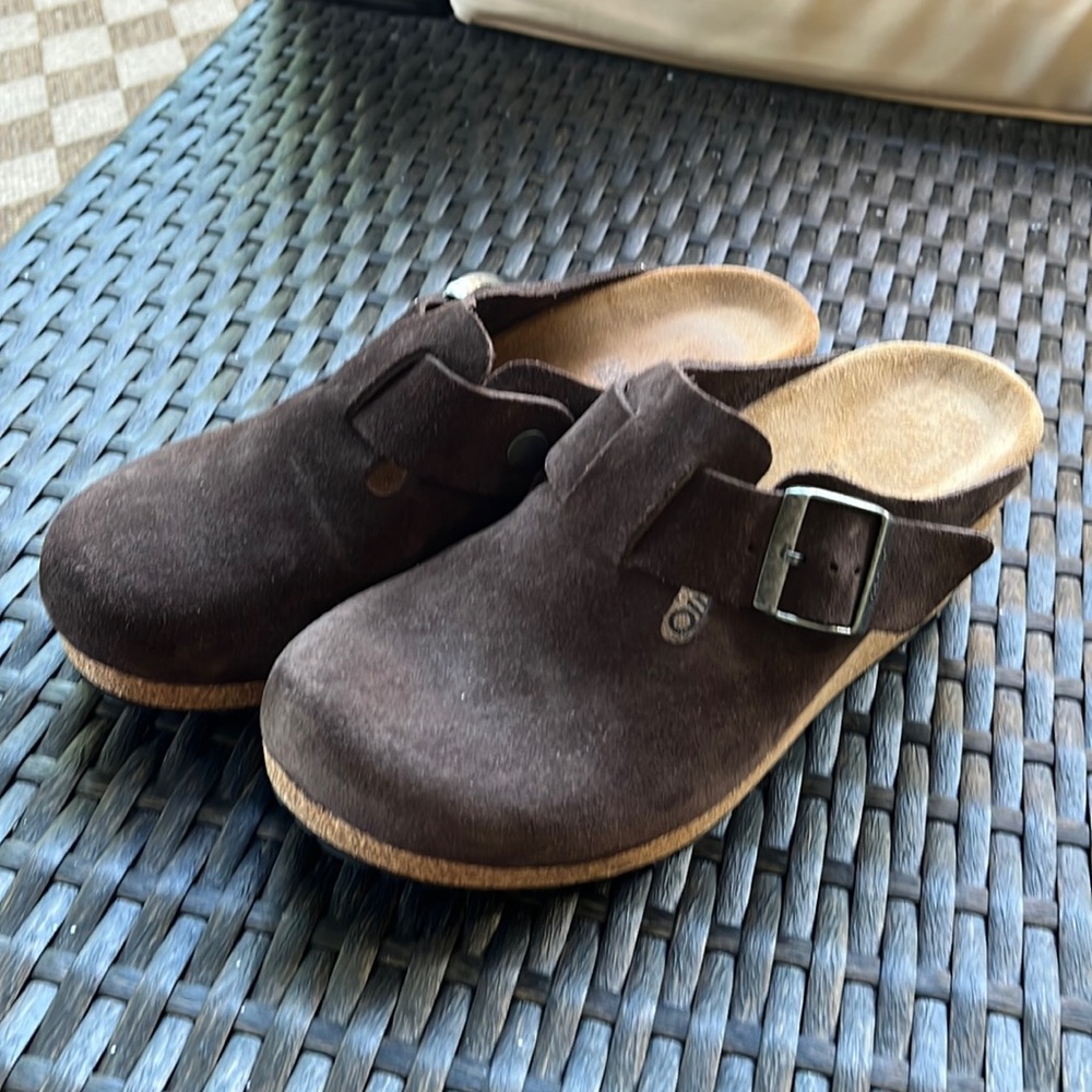 Papillio/Birkenstock Brown Womens Shoes - Size 39 - WILLING TO ACCEPT OFFERS